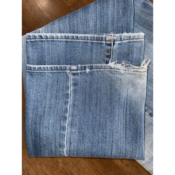 Lucky Brand 181 Relaxed Straight Jeans Men’s 30x31.5 Blue Medium Wash Distressed - Picture 9 of 9